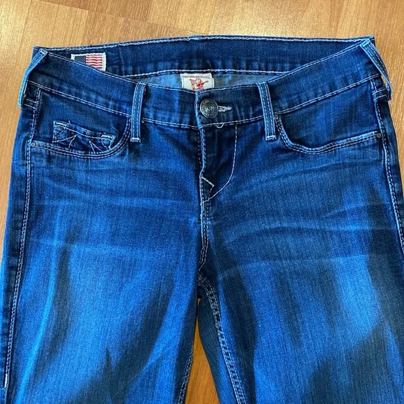 True Religion Bootcut Jean Size 26 - Picture 3 of 12